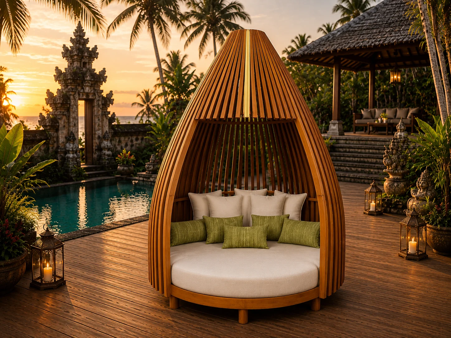 Round Bed WIPA